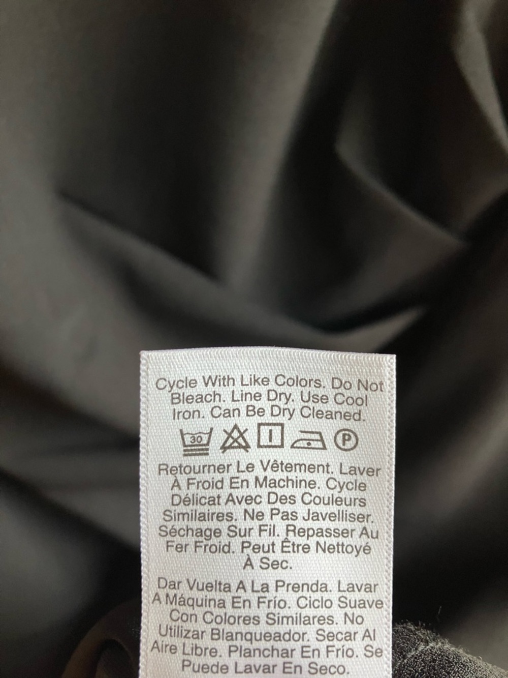DKNY Black Short Sleeve Sheath Dress Size 20W Short Sleeves Ruched Crepe LBD - Picture 9 of 12